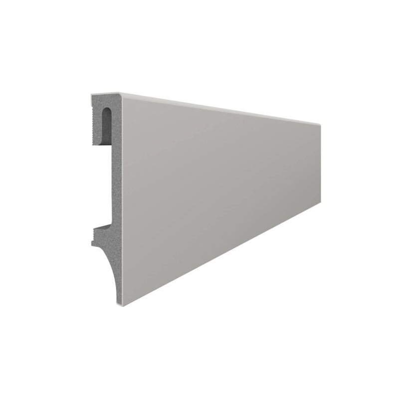 tamsiai pilka grindjuostė